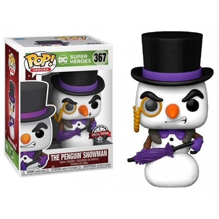Funko Funko Heroes DC 0367 The Penguin Snowman Special Edition DC Super Heroes