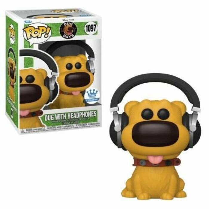 Funko Funko Disney 1097 Dug with Headphones Dug Days Funko Exclusive