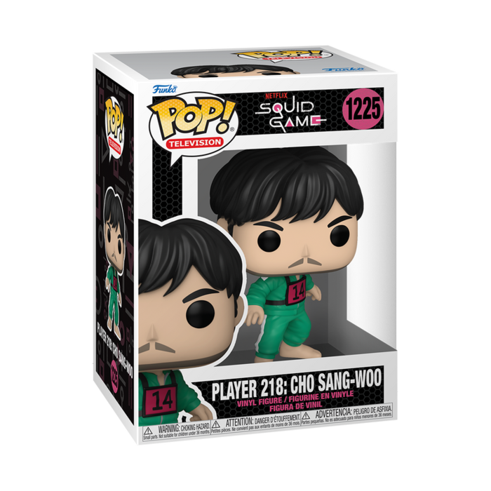 Funko Funko TV Television 1225 Player 218 Cho Sang-Woo Squid Game