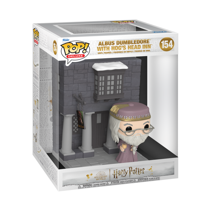 Funko Funko Harry Potter 154 Albus Dumbledore with Hog's Head Inn Hogsmeade Deluxe HP Wizarding World