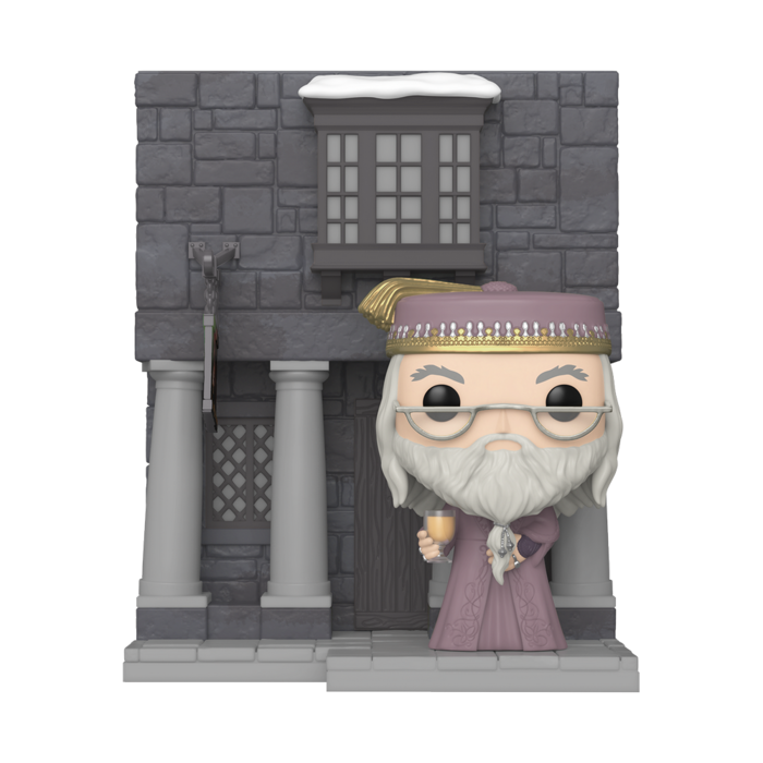 Funko Funko Harry Potter 154 Albus Dumbledore with Hog's Head Inn Hogsmeade Deluxe HP Wizarding World