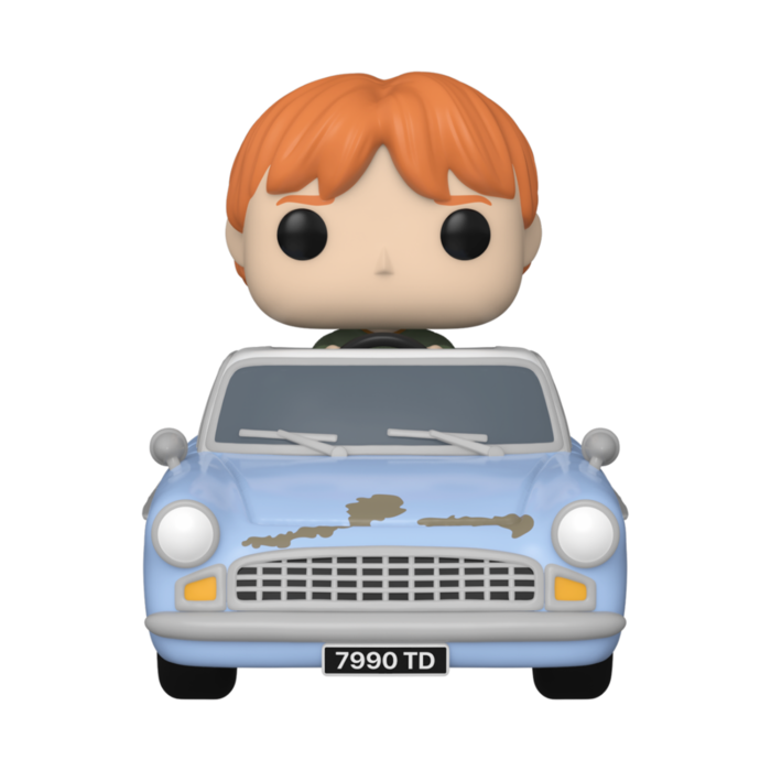 Funko Funko Harry Potter 112 Ron Weasley in Flying Car 20th Anniversary Ron with Car HP Wizarding World Rides