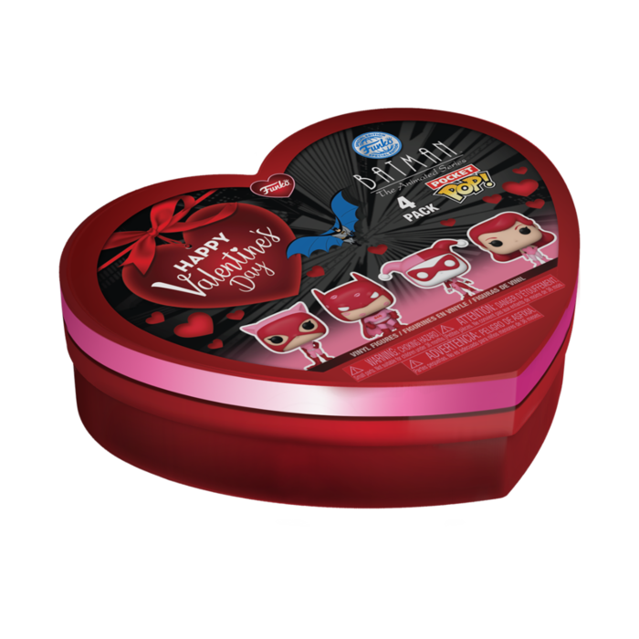 Funko Funko Pocket Pop DC Valentine's Box 4Pieces