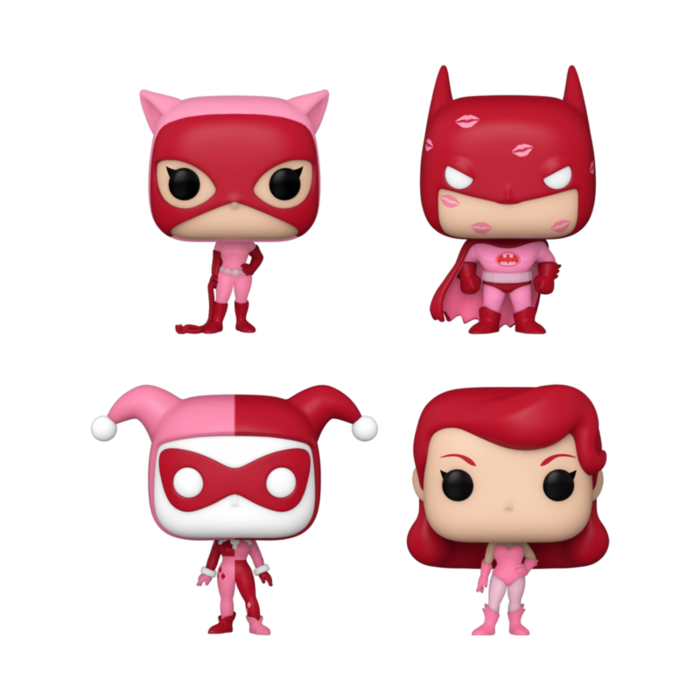 Funko Funko Pocket Pop DC Valentine's Box 4Pieces
