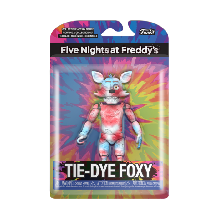 Funko Funko Action Figure Games 5" Foxy FNAF TieDye Five Nights at Freddy's