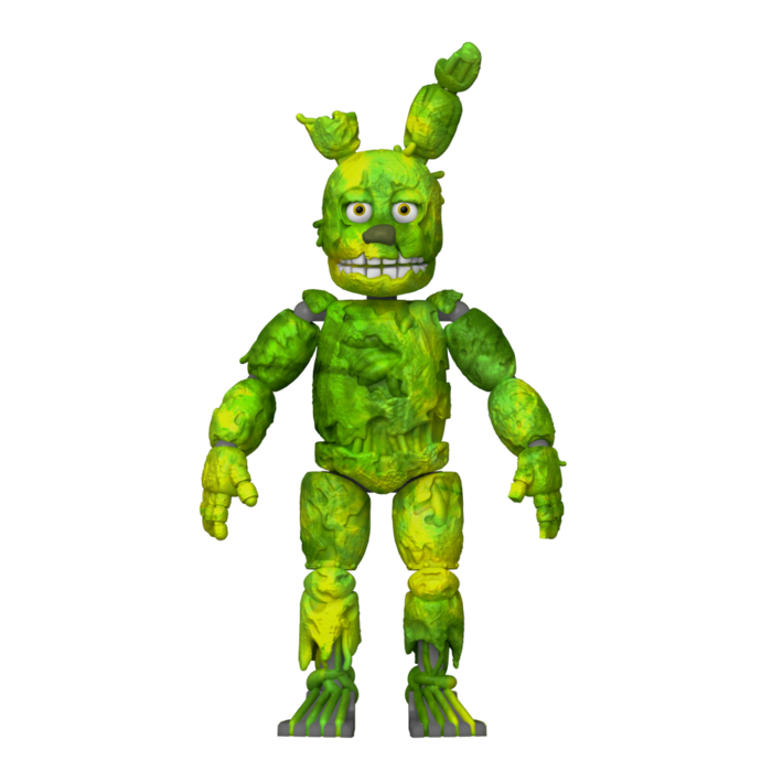 Funko Funko Action Figure Games 5" Springtrap FNAF TieDye Five Nights at Freddy's
