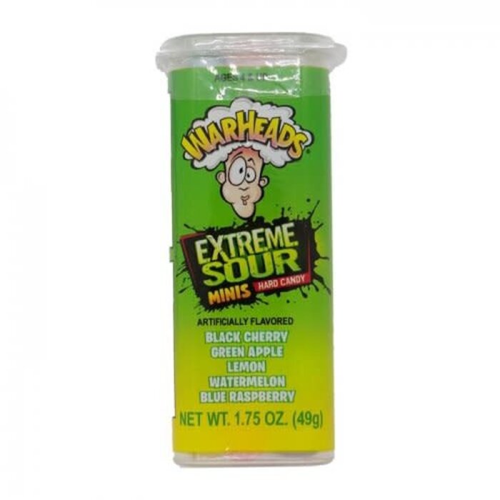Warheads Candy Warheads Extreme Sour Mini's 49gr