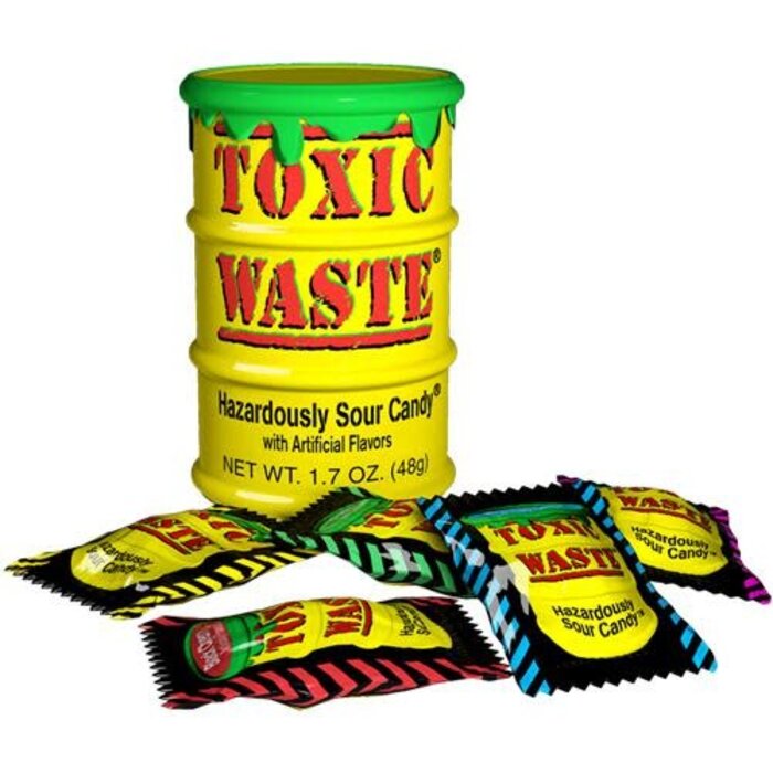 Toxic Waste Candy Toxic Waste Drum Yellow Sour 42gr