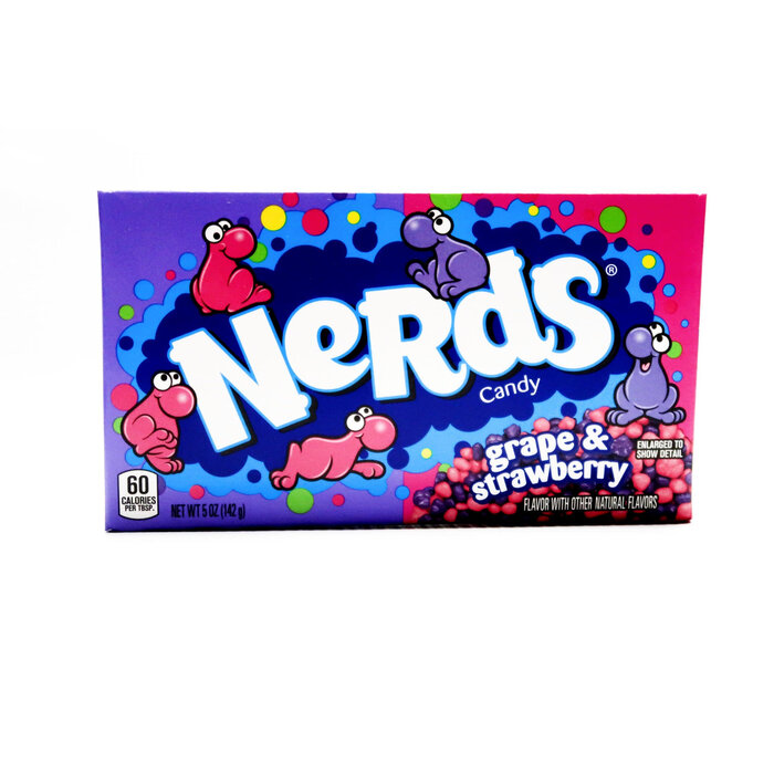 Nerds Candy Nerds Grape & Strawberry Box 142gr