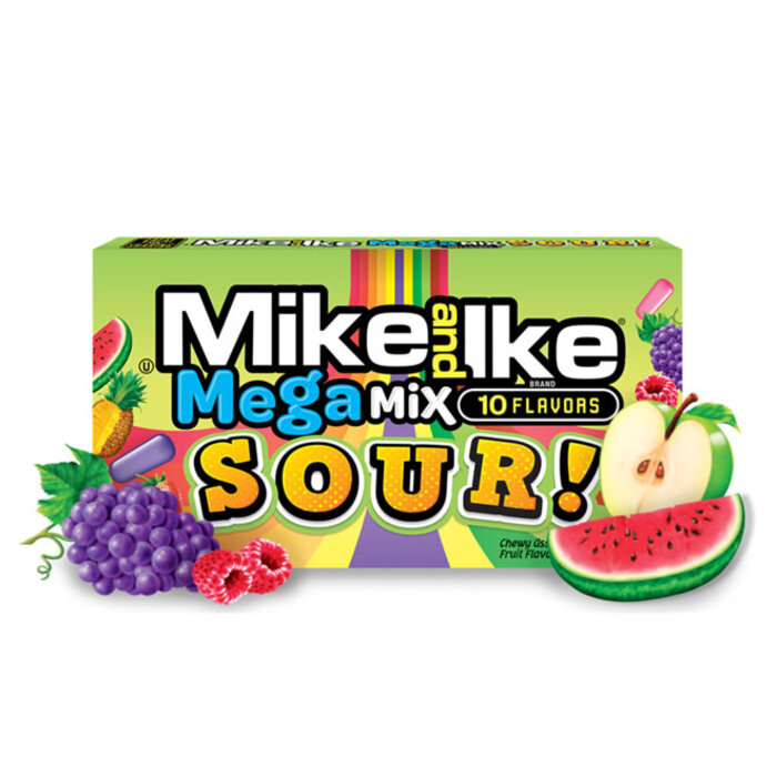 Mike&Ike Candy Mike and Ike Mega Mix Sour! 141gr
