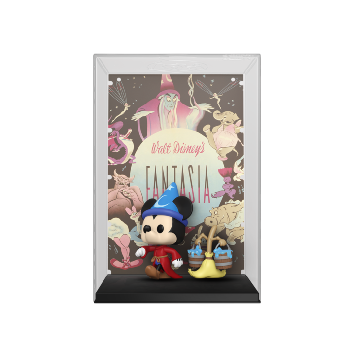 Funko Funko Movie Posters 007 Sorcerer's Apprentice Mickey with Broom Fantasia Disney 100th Anniversary