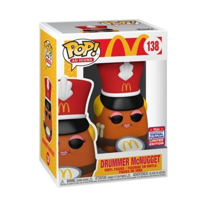 Funko Funko Ad Icons 138 Drummer McNugget Mc Donalds 2021 Limited Edition