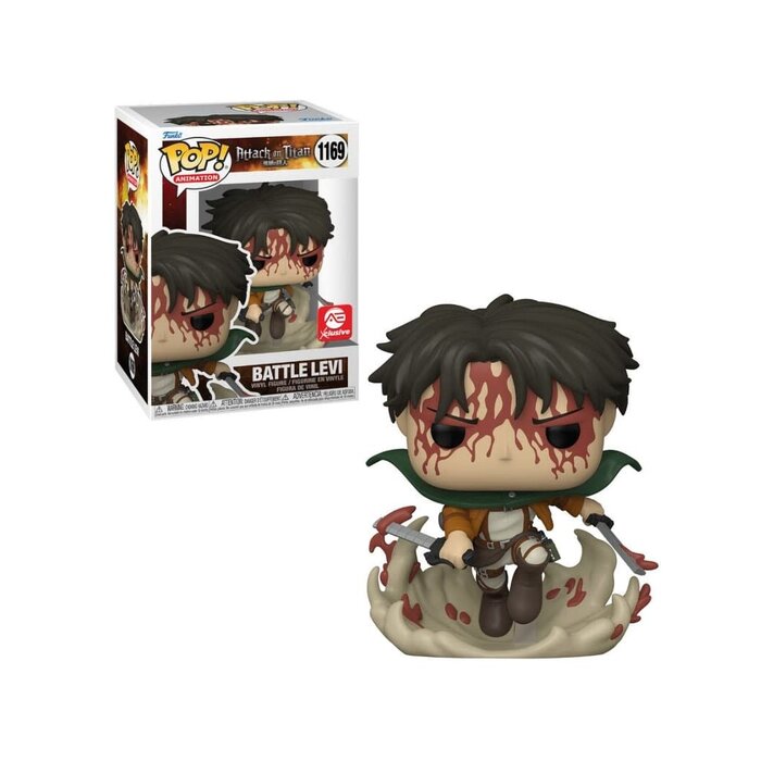 Funko Funko Animation 1169 Battle Levi Attack on Titan AOT Special Edition