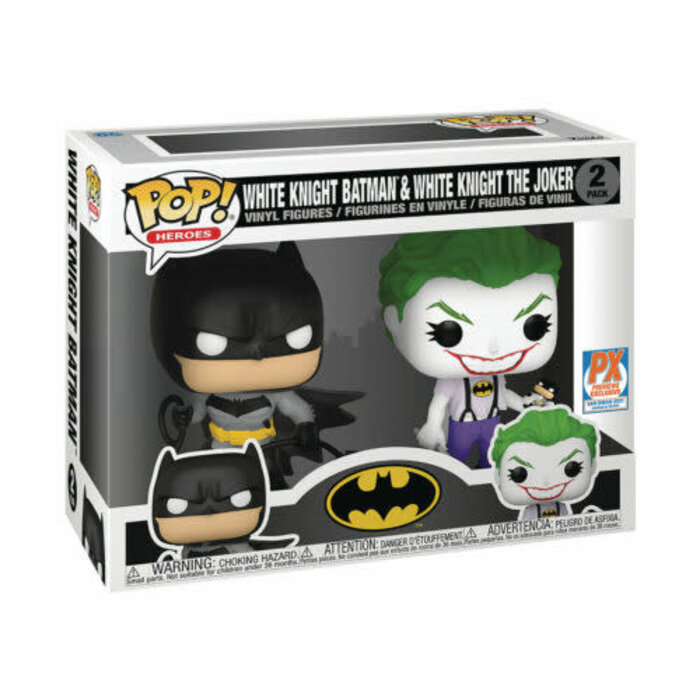 Funko Funko DC Heroes 2 pack White knight Batman & White Knight the Joker