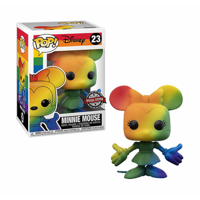 Funko Funko Disney 0023 Rainbow Minnie Mouse Special Edition Mickey Mouse