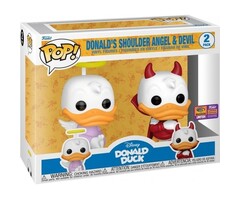 Funko Funko Disney 2pack Donaldâ€™s Shoulder Angel & Devil Donald Duck
