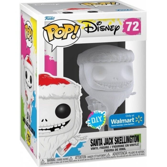 Funko Funko Disney 0072 Santa Jack Skellington DIY Special Edition