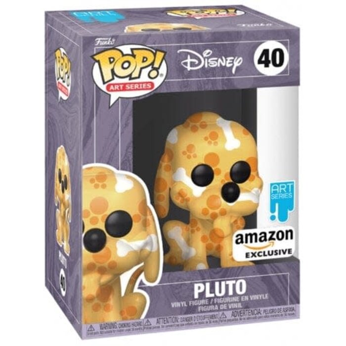 Funko Funko Art Series 40 Pluto Disney Special Edition + Hard Stack Protector