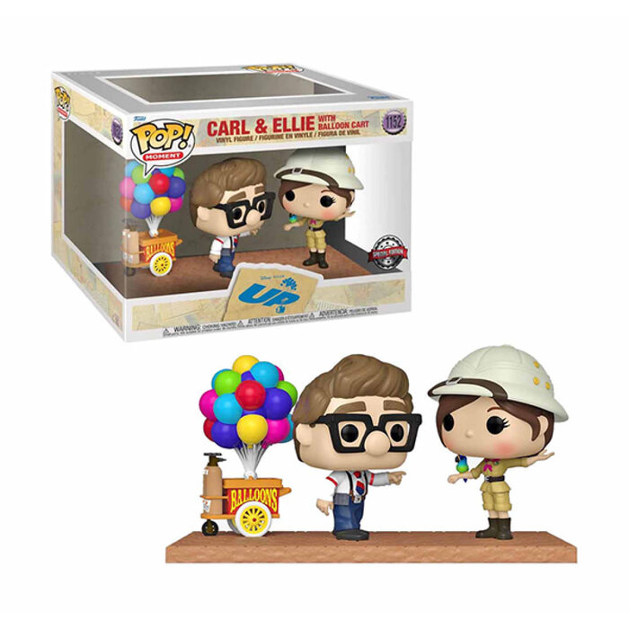Funko Funko Disney 1152 Carl & Ellie with Balloon Cart Pixar Special Edition