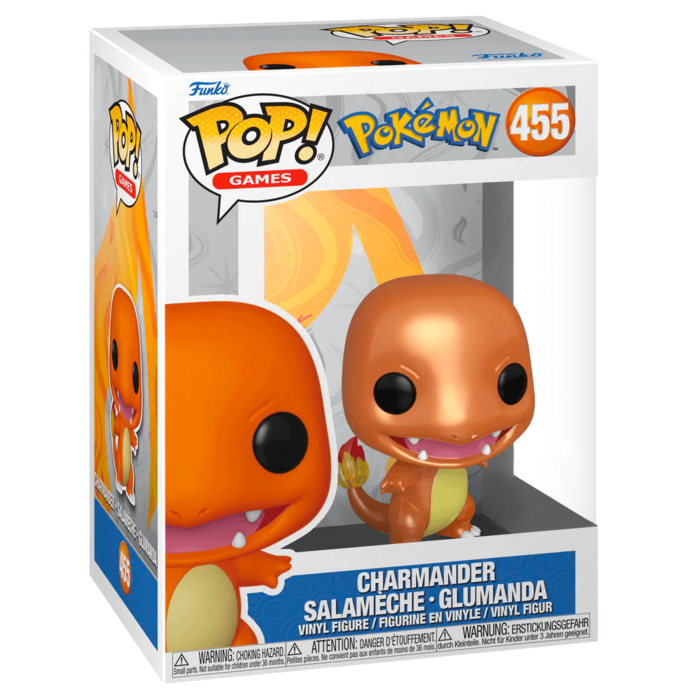 Funko Funko Games 0455 Charmander Metallic Pokémon