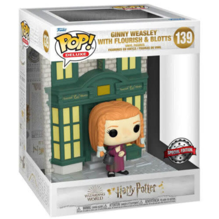 Funko Funko Harry Potter 139 Ginny Weasley with Flourish & Blotts Special Edition