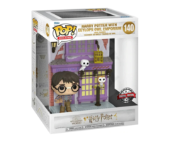 Funko Funko Harry Potter 140 Harry Potter with Eeylops Owl Emporium Special Edition Deluxe HP Wizarding World