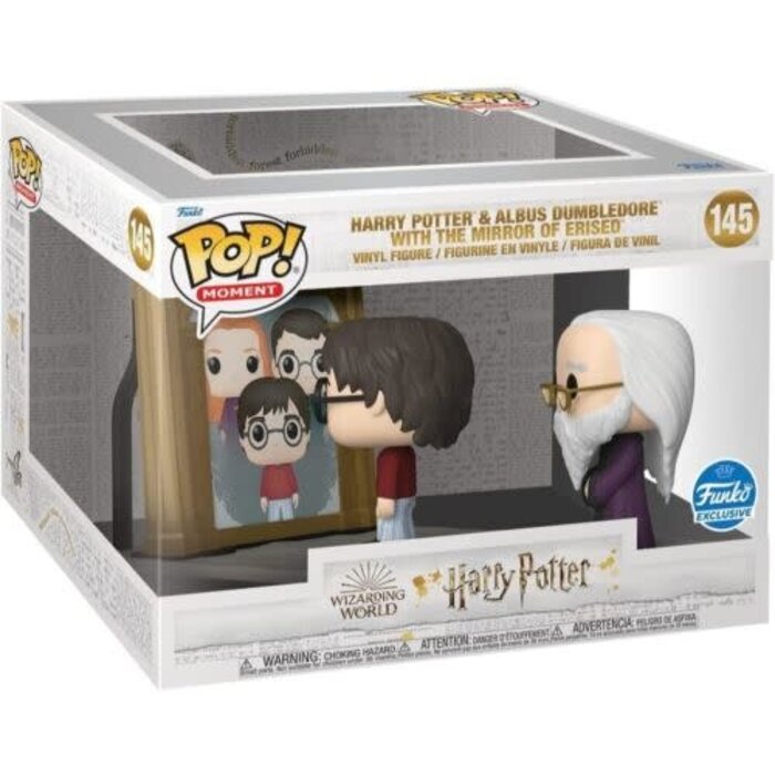 Funko Funko Harry Potter 145 Harry Potter & Albus Dumbledore with the Mirror of Erised Moment HP Wizarding World