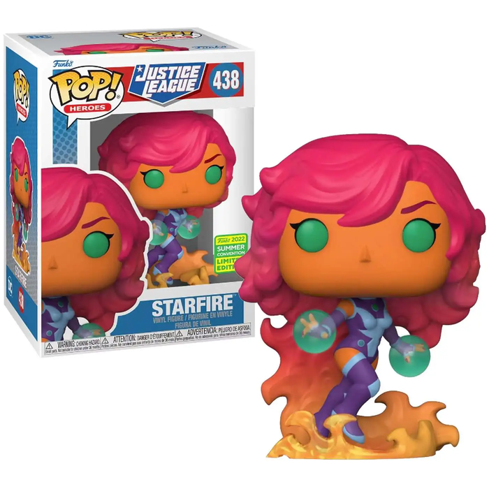 Funko Funko Heroes DC 0438 Starfire Justine League Summer Convention Limited Edition