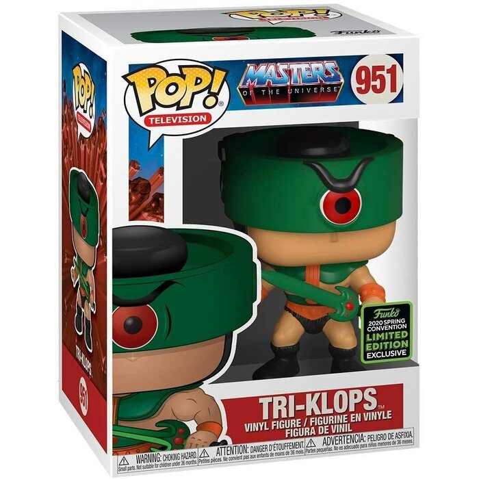 Funko Funko TV Television 0951 Tri-Klops Marsters of the Universe 2020 Spring Convention Limited Edition