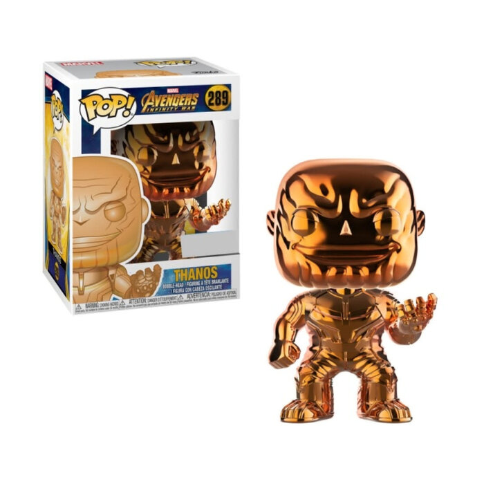 Funko Funko Marvel 0289 Thanos Avengers Orange Metallic