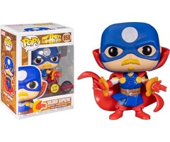 Funko Funko Marvel 0858 Soldier Supreme Infinity Warps Glow in the Dark Special GITD Special Edition