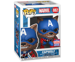 Funko Funko Marvel 0882 Capwolf 2021 Virtual Funkon Limited Edition