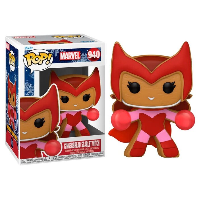 Funko Funko Marvel 0940 Gingerbread Scarlet Witch Holiday