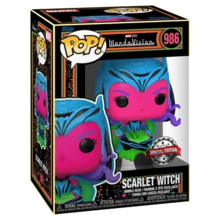 Funko Funko Marvel 0986 Scarlet Witch GITD Exclusive Glow in the Dark