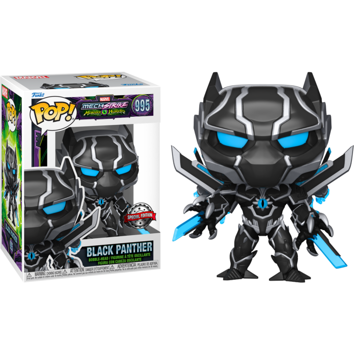 Funko Funko Marvel 0995 Black Panther MechStrike Monster Hunters Special Edition