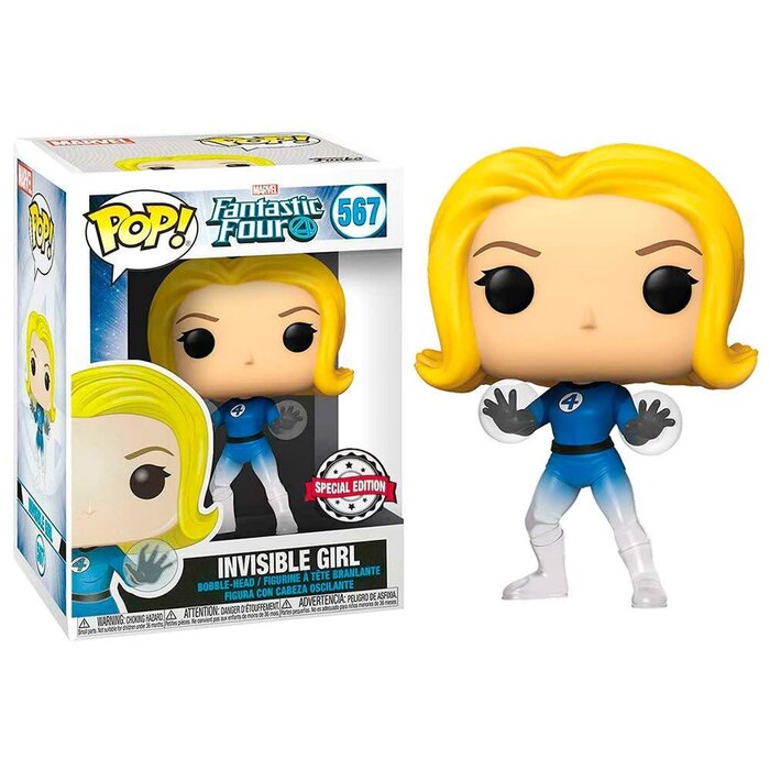 Funko Funko Marvel 0567 Invisible Girl Fantastic Four Special Edition