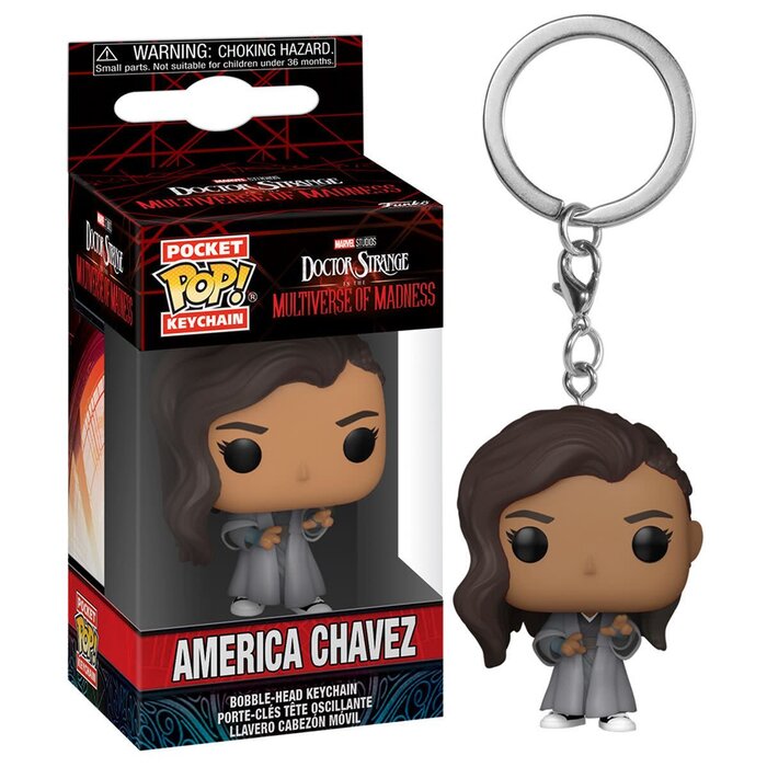 Funko Funko Keychain Marvel America Chavez Doctor Strange Multiverse of Madness