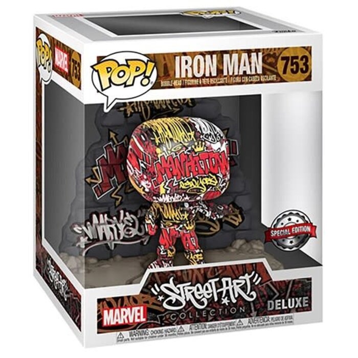 Funko Funko Marvel 0753 Iron Man Street-Art Special Edition