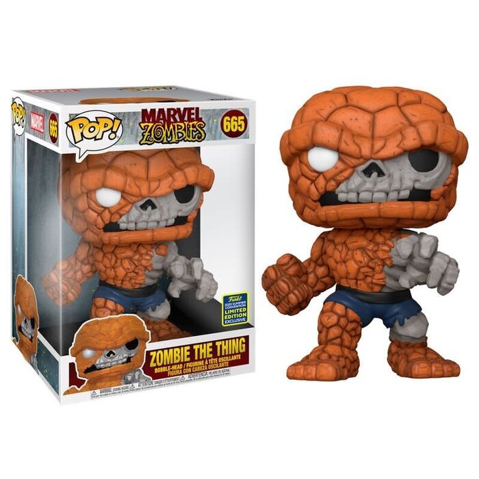 Funko Funko Marvel 0665 Zombie The Thing 10inch Zombies Convention Limited Edition
