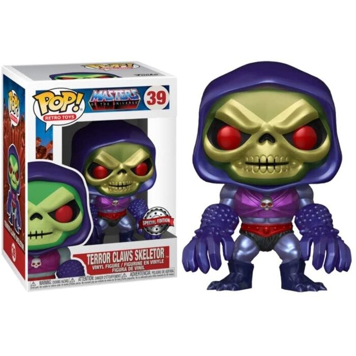 Funko Funko Retro Toys 039 Terror Claws Skeletor Special Edition Metallic Masters of the Univers MOTU