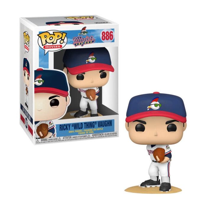 Funko Funko Movies 0886 Ricky Vaughn Wild Thing Baseball