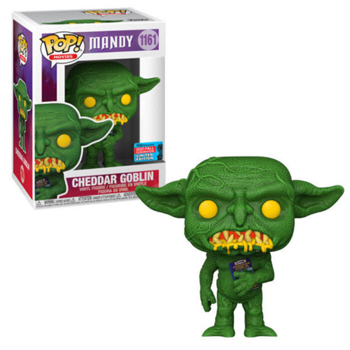Funko Funko Movies 1161 Cheddar Goblin Fall Convention 2021 Limited Edition Mandy