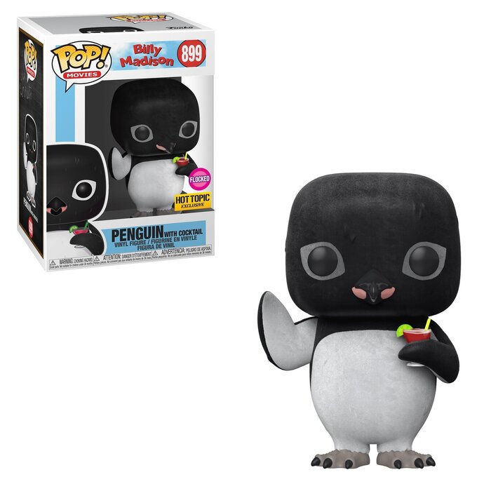 Funko Funko Movies 0899 Penguin with Cocktail Flocked Billy Madison