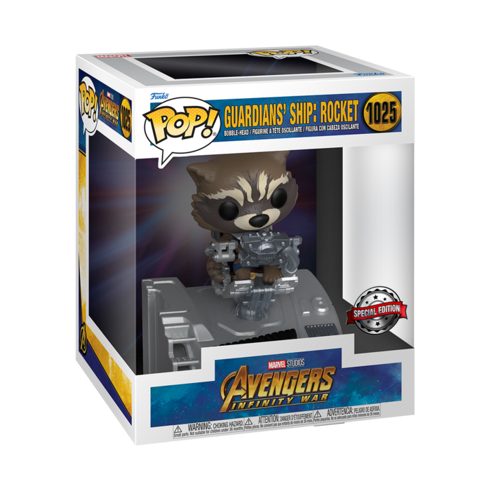 Funko Funko Marvel 1025 Guardians' Ship Rocket Special Edition Avengers Infinity War