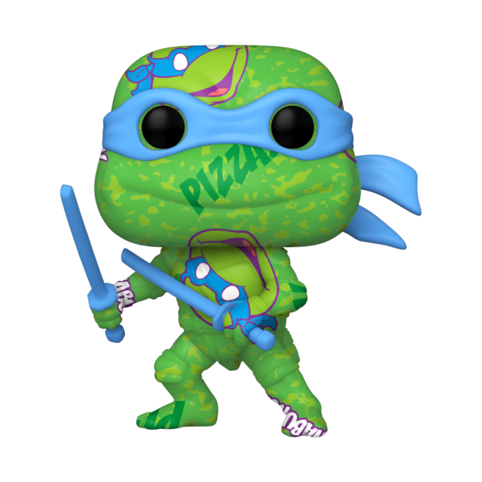 Funko Funko Art Series 56 Leonardo Special Edition + Hard Stack Protector TMNT Teenage Mutant Ninja Turtles