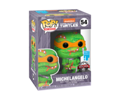 Funko Funko Art Series 54 Michelangelo Special Edition + Hard Stack Protector TMNT Teenage Mutant Ninja Turtles