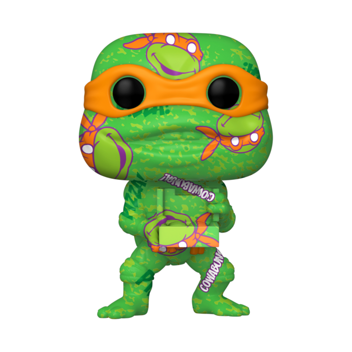 Funko Funko Art Series 54 Michelangelo Special Edition + Hard Stack Protector TMNT Teenage Mutant Ninja Turtles