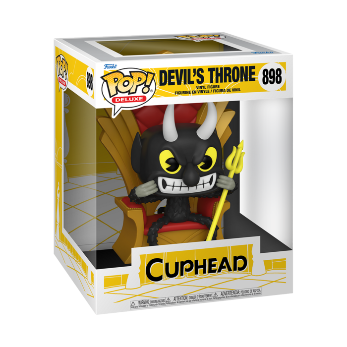 Funko Funko Games 0898 Devil in Chair Devil's Throne Deluxe Cuphead S3