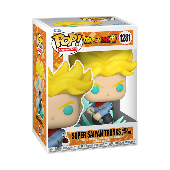 Funko Funko Animation 1281 Super Saiyan Trunks with Sword Dragon Ball Z Super DBZ