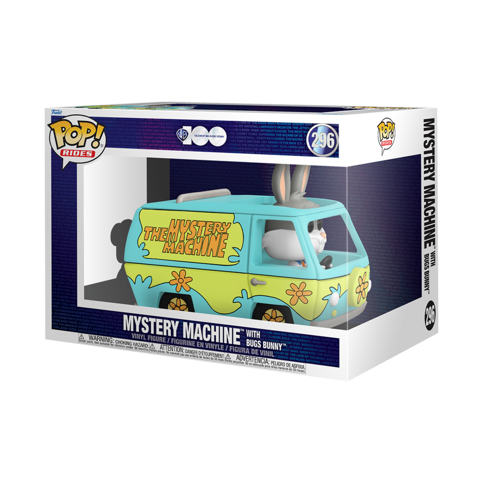 Funko Animation 0296 Mystery Machine with Bugs Bunny WB Warner Bros 100th Looney Tunes & Scooby Doo Mash-Ups